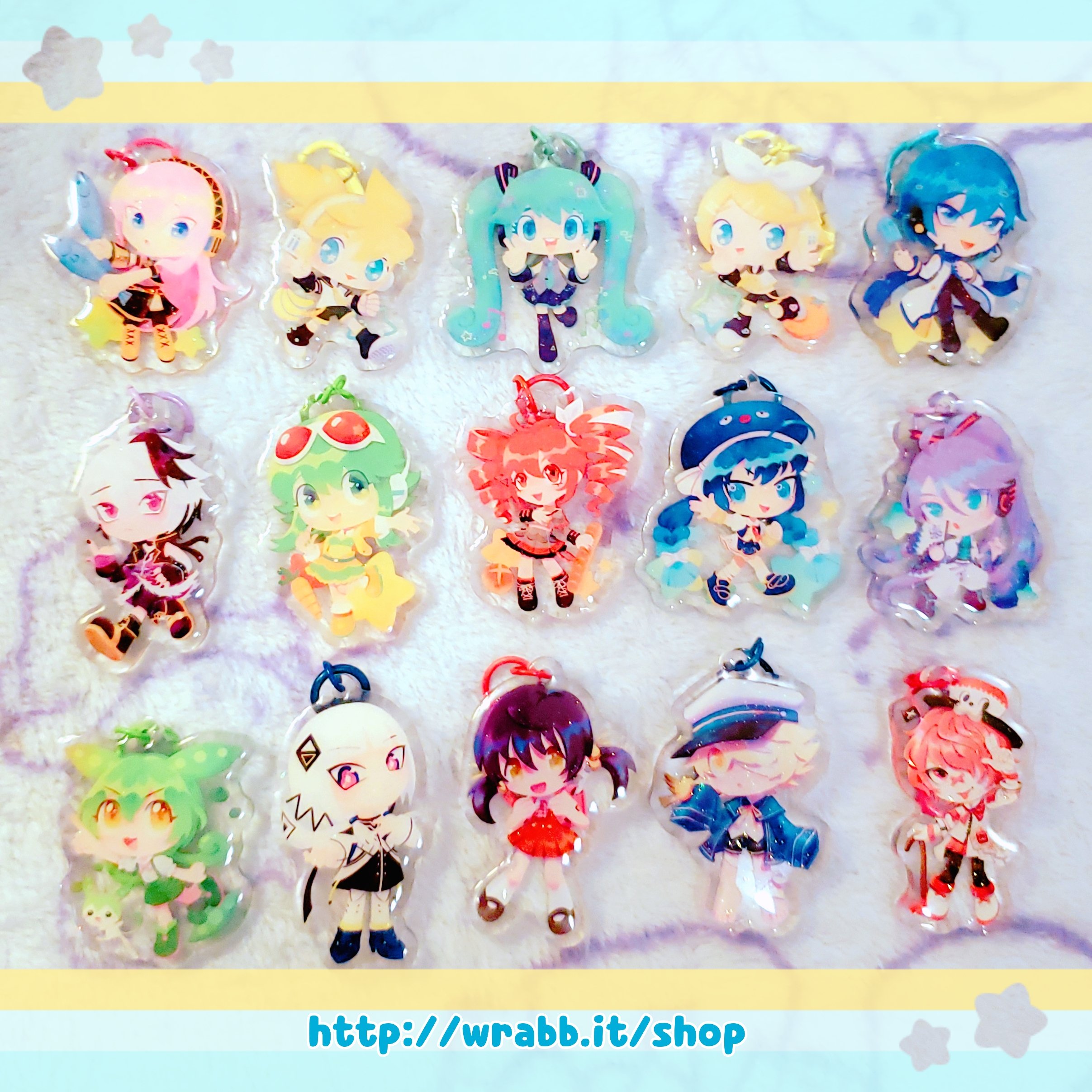 Vocaloid Keychains