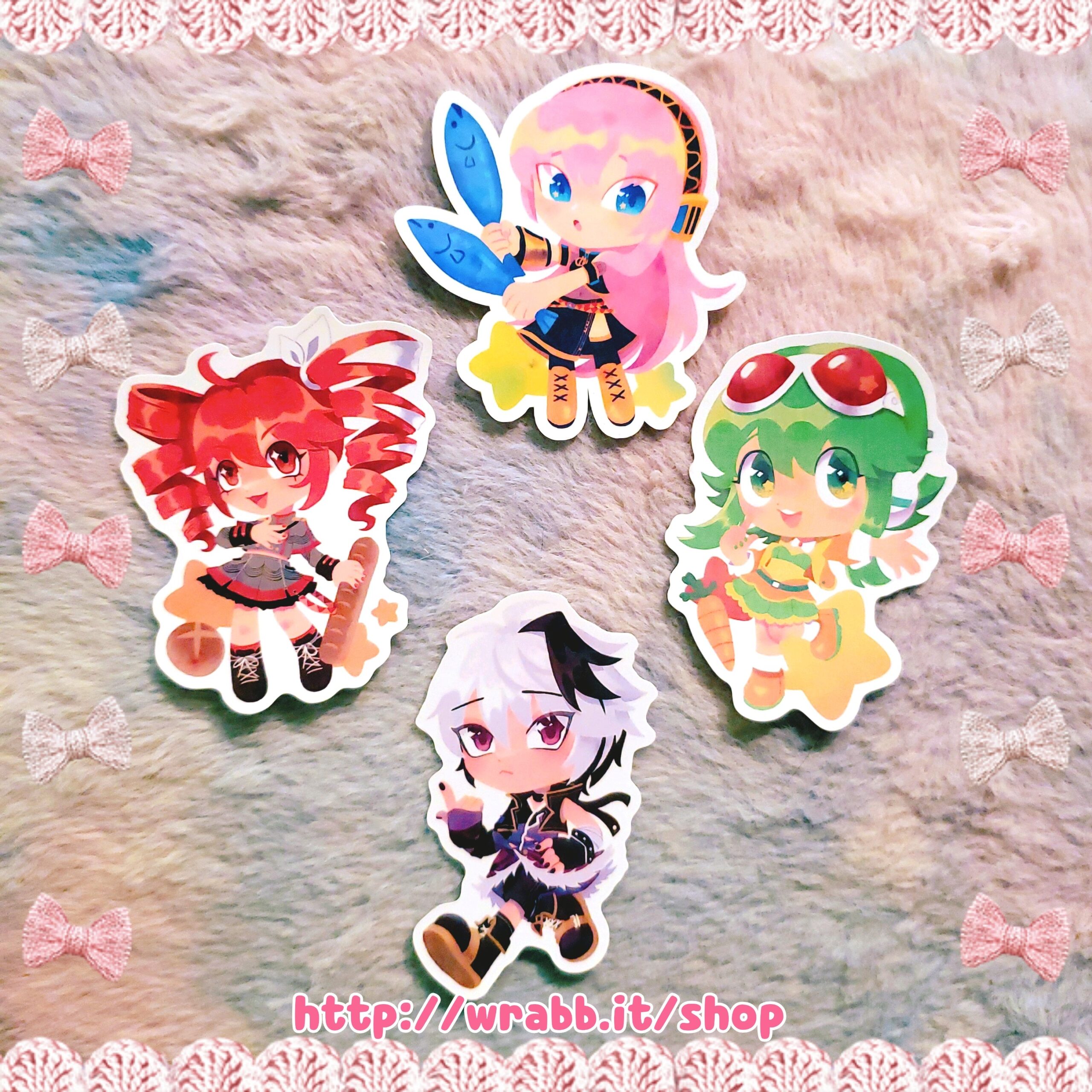 Vocaloid Waterproof Stickers - Image 4