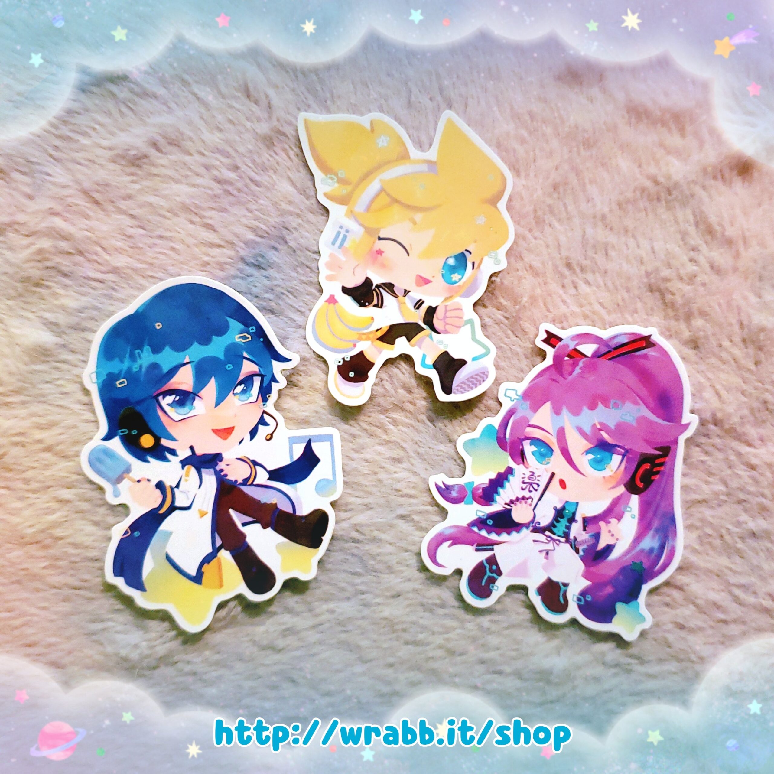Vocaloid Waterproof Stickers - Image 3