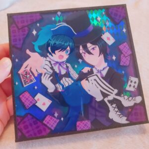 Black Butler Acrylic Board Print