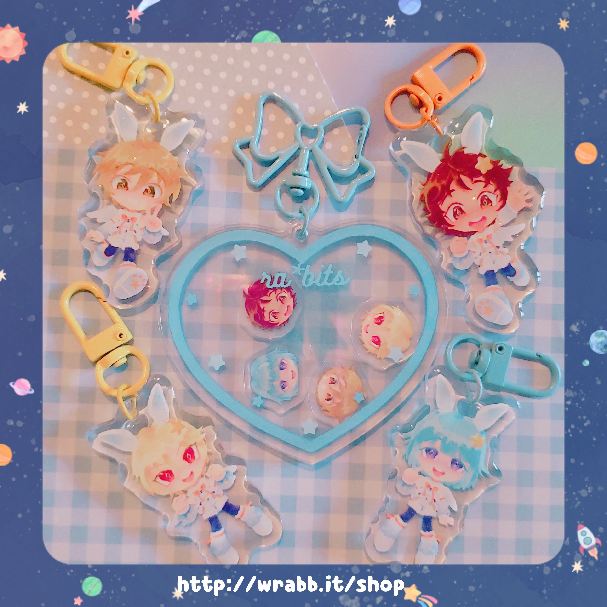 Enstars - Ra*bits Keychains