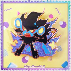 Luxray Enamel Pin