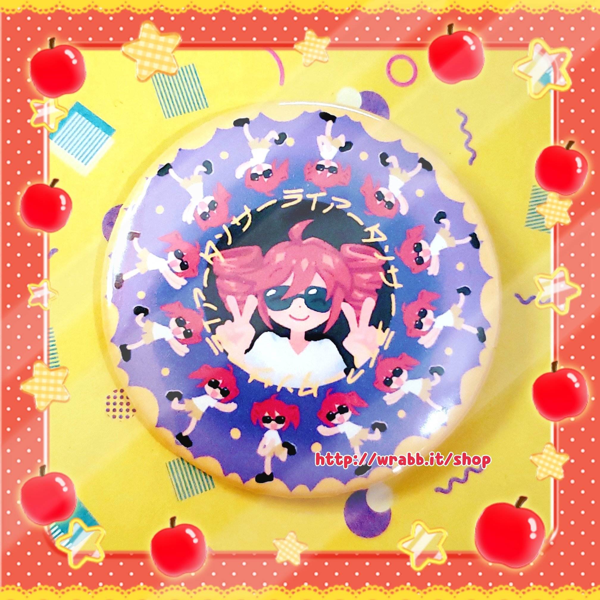 Kasane Teto Liar Dance Can Badge