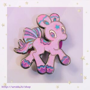 ORIGINAL 2026 Year of the Horse Circus Horse Enamel Pin