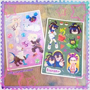 PKMN Friends Sticker Sheets